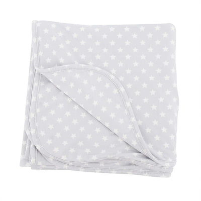 Receiving Blanket - Stars Grey - OS - Blanket