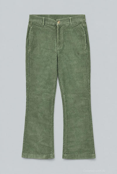 Renata Pant - Soft Olive - S - Pants