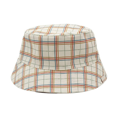 Reversible Bucket Hat - Plaid Pattern - 60cm - Bucket Hat