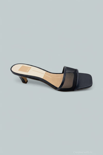 Rexa Mesh Sandals - Navy Mesh - 9 - Mules