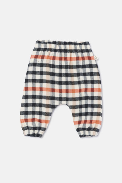 Plaid Check Baby Pants - Unique