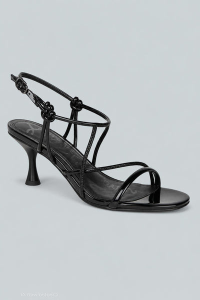 Riana Women’s Sandals - Black Patent - 7.5 M - Sandal