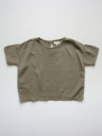 The Muslin Top - Sage