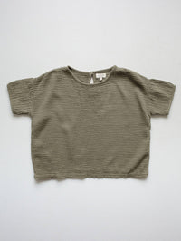 The Muslin Top - Sage