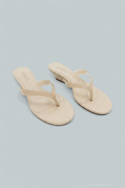 Roslyn Jelly Wedges - Sugar White - 6 - Sandals