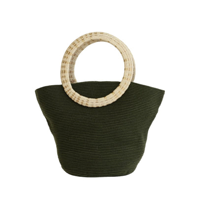 Olive Werregue Tote - Green
