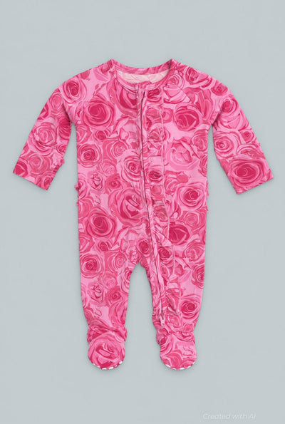 Ruffle Footie - This Must Be Love - Footies