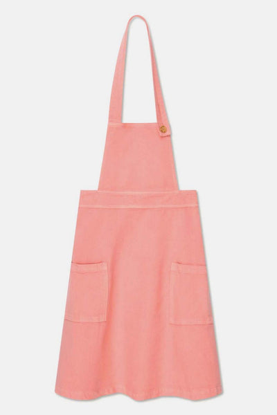 Rustic cotton one-shoulder dress - Coral - 6Y - Dresses