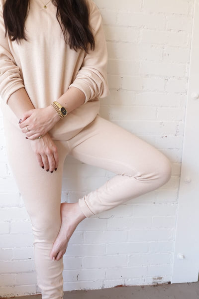 Shifting Sand Womens Waffle Lounge Pants