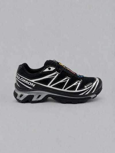 Xt-6 Gortex Black Silver Unisex Hiking - Black/Silver