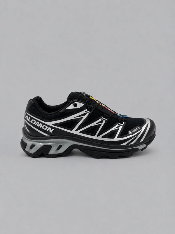 Xt-6 Gortex Black Silver Unisex Hiking - Black/Silver