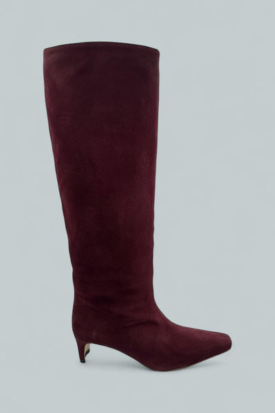 Women's Wally Suede Tall Boots - Syrah Suede