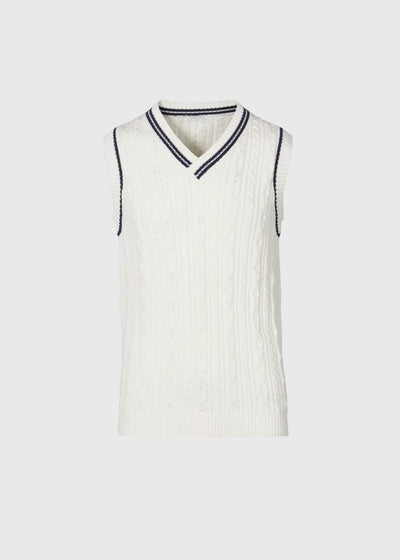 Tennis Vest - White