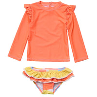 LS Ruffle Set - Good Vibes