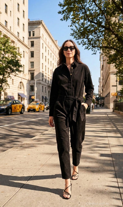 San Francisco Denim Boilersuit - Celeste - Jumpsuit