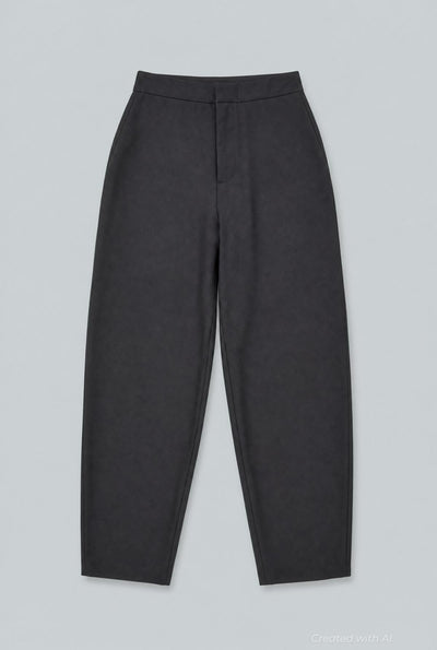 Sculptural Trousers - Black - 34 / US 4 / XS - Trouser