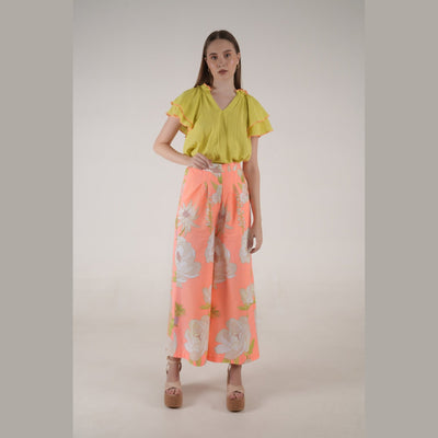 Caroline Blouse - Lemon Fizz