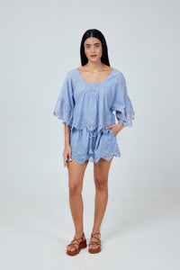 Zia Shorts - Periwinkle
