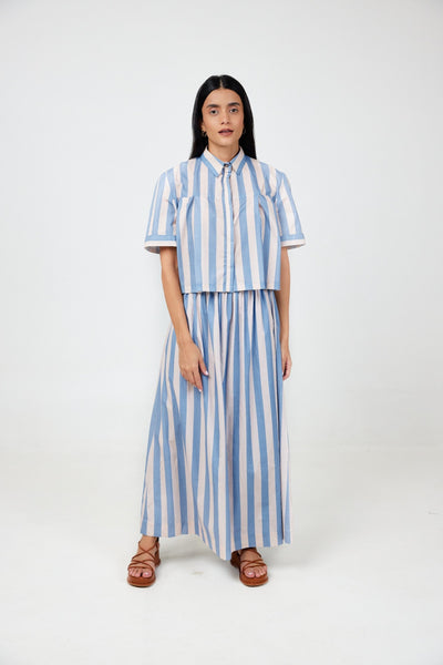 Leighton Blouse - Nauticle Stripe