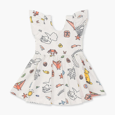 Short Sleeve Let’s Dance Dress - Field Trip - 0-6m - Dresses