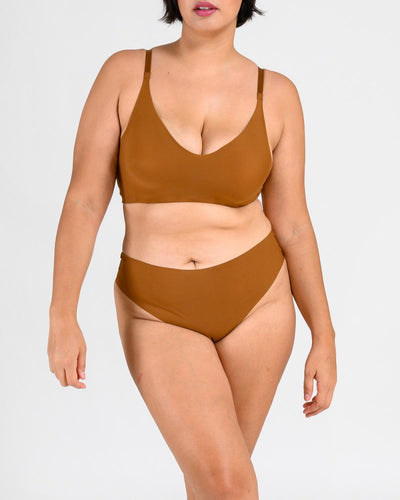 Signature Mid-Rise Thong - Rich - FINAL SALE - Underwear
