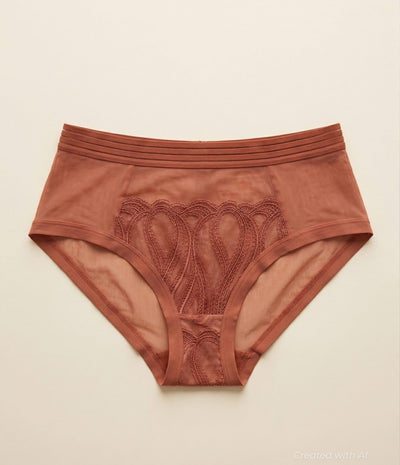 Spread The Love Highwaist Briefs - Sienna - FINAL SALE - XS - Underwear