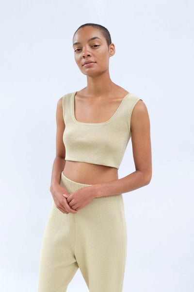 Straw Square Tank - Tank Top