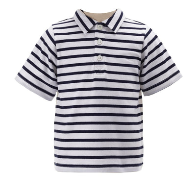Striped Polo Shirt - 10Y - Polo