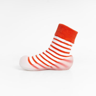Stripey SlipKix - Red Stripes - Shoes