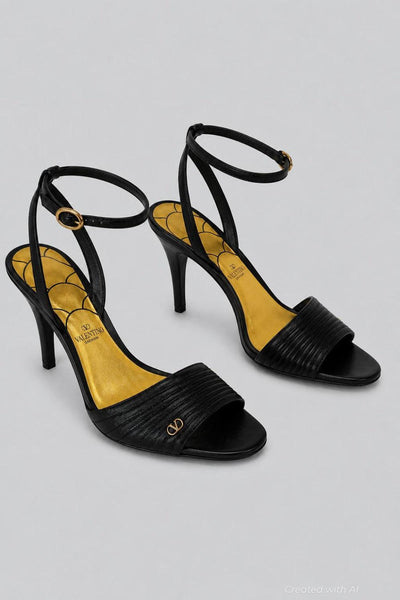 Stylish Summer Sandals - Black - 6 UK - Sandal