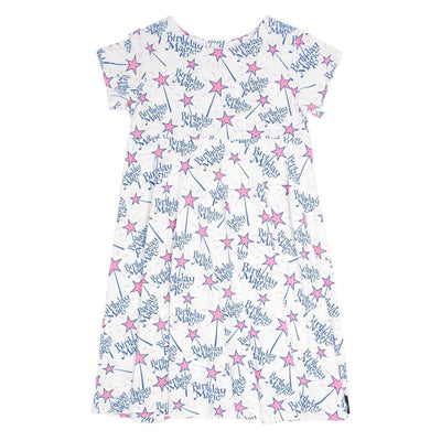 Swirly Girl Short Sleeve Dress - Magical Birthday - Dresses