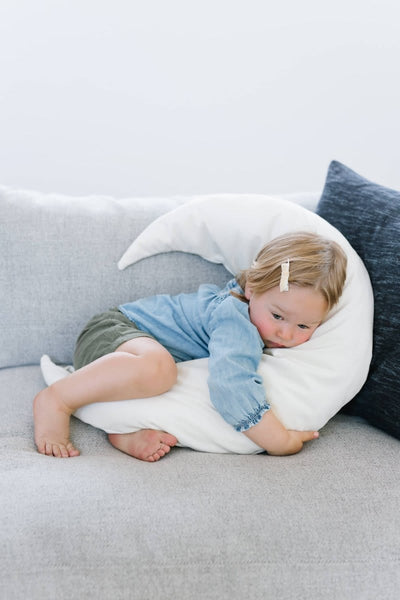 Customizable Support Pillow - Moonlight White