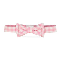 Classic Bow Tie - Pink Gingham