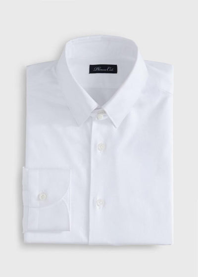 Tab Collar Dress Shirt - White - Dress Shirt