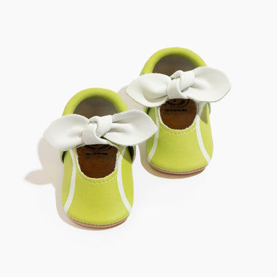 Tennis Match Knotted Bow Baby Shoe - ’Flats - Baby Kids Adult All’