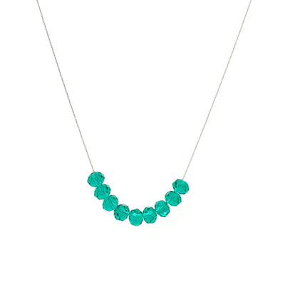 The Glims ~ Emerald - 925 Sterling Silver - One Size - Necklace