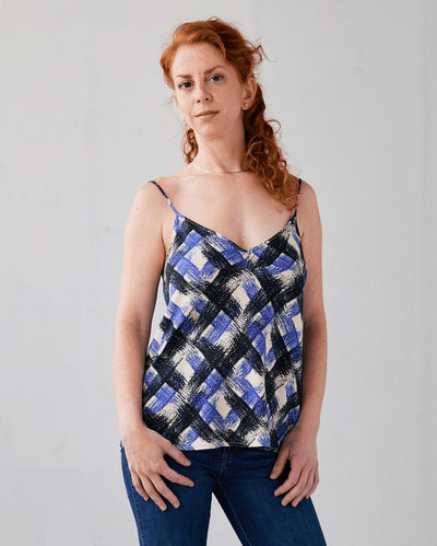 The Printed Valencia Tank - Tank Top