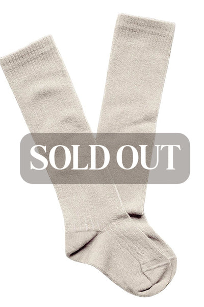 The Ribbed Sock - Oatmeal - Socks