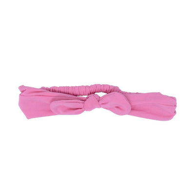 Knotted Headband - Pink Rose