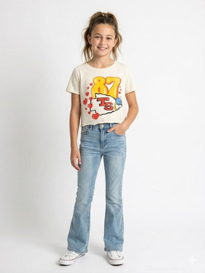 TS Engagement 87 Crop Big Kids - Ivory - Crop Top