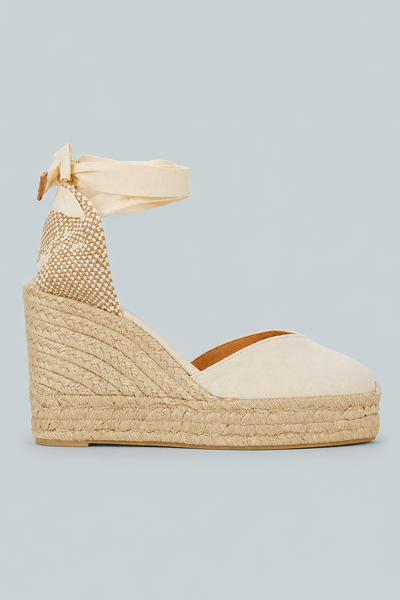 Women's Chiara Espadrille Wedge Sandals - Ivory