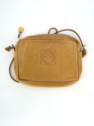 Pre-Owned Loewe Anagram Leather Crossbody Bag