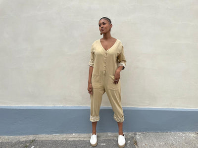 Liberté Mustard Jumpsuit - Jumpsuit