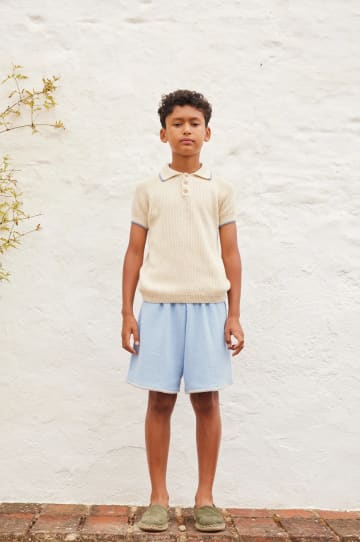 Kane Polo Natural Knit