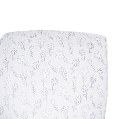 Crib Sheet - Grey Doodle