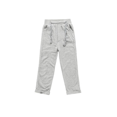 Kids Terry Trousers - Heather Grey - Trouser