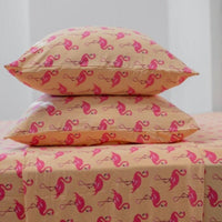 Pillow Case - Flamingo Peach