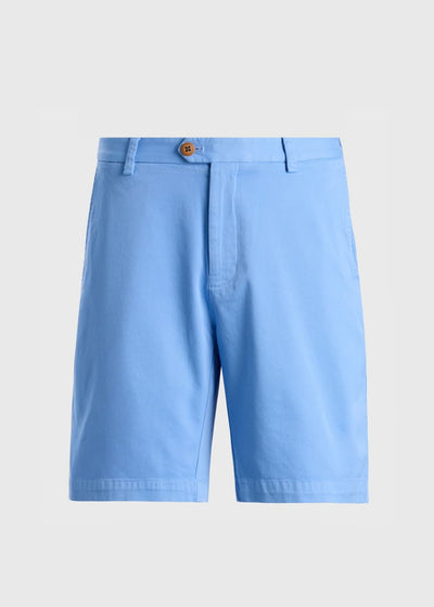 Cotton Twill Logo Short - Light Blue - Shorts