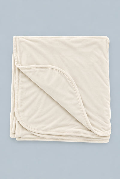 Receiving Blanket - Ivory Cream