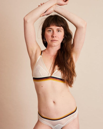 Embrace The (Un)Known Brazilian Briefs - Ivory